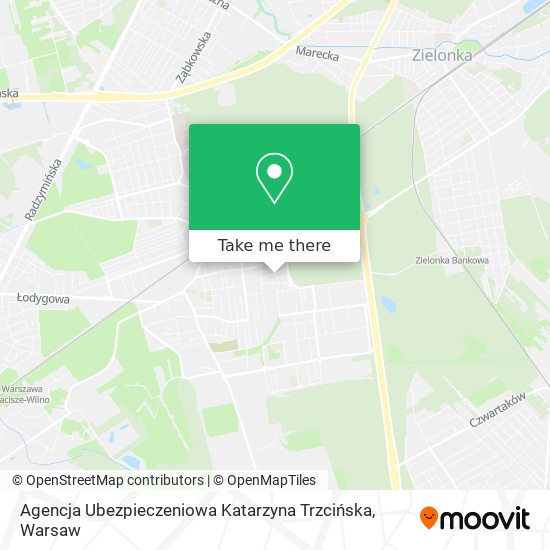 Agencja Ubezpieczeniowa Katarzyna Trzcińska map