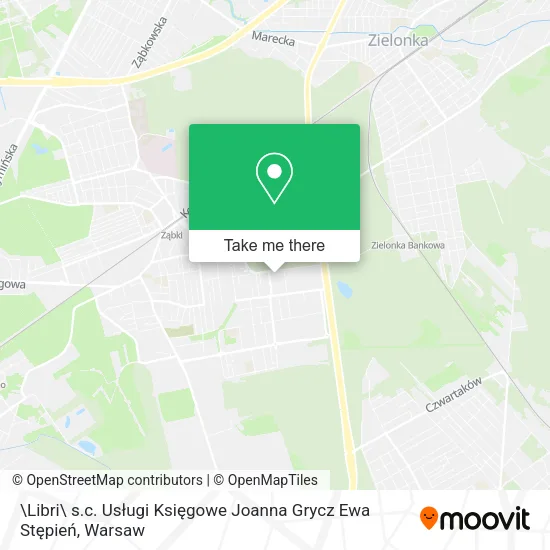 \Libri\ s.c. Usługi Księgowe Joanna Grycz Ewa Stępień map