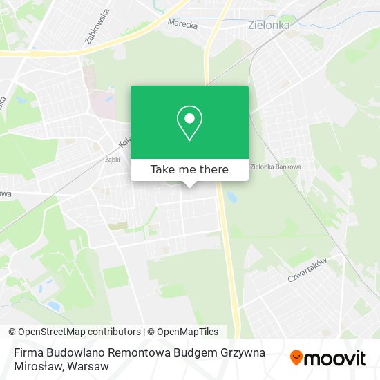 Firma Budowlano Remontowa Budgem Grzywna Mirosław map