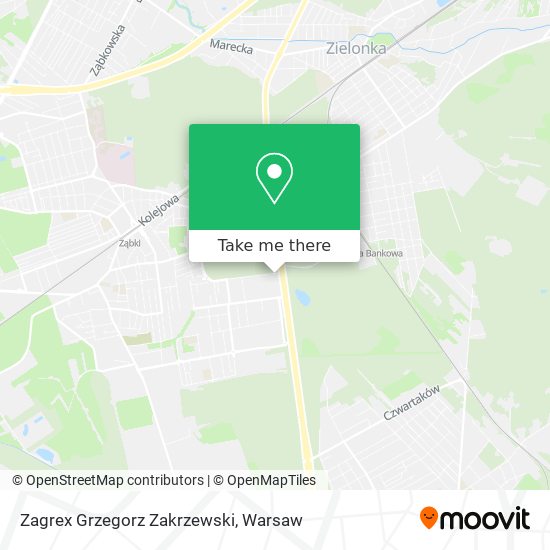 Zagrex Grzegorz Zakrzewski map