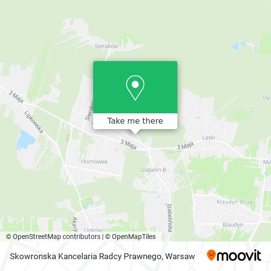 Skowronska Kancelaria Radcy Prawnego map