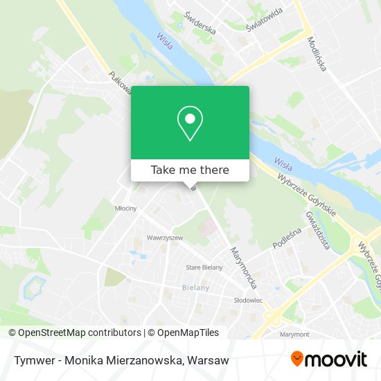 Tymwer - Monika Mierzanowska map