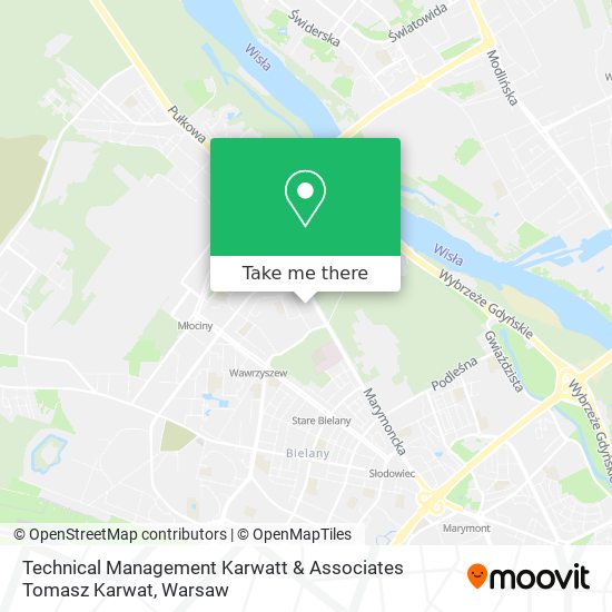 Technical Management Karwatt & Associates Tomasz Karwat map