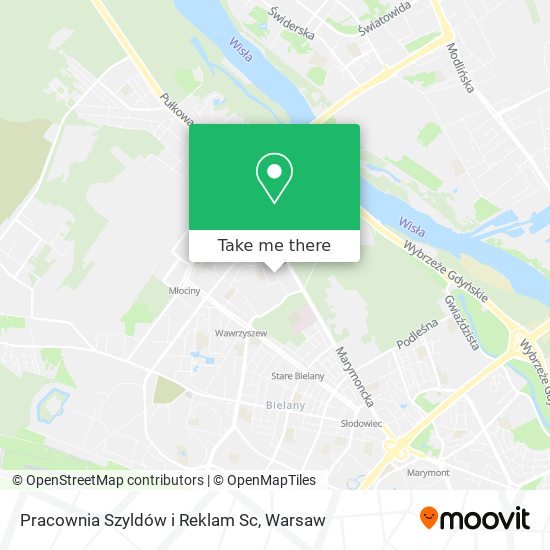 Pracownia Szyldów i Reklam Sc map