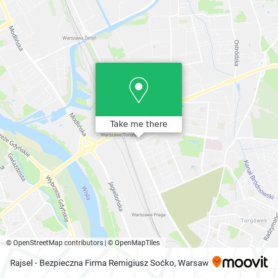 Rajsel - Bezpieczna Firma Remigiusz Soćko map