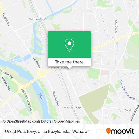 Urząd Pocztowy, Ulica Bazyliańska map