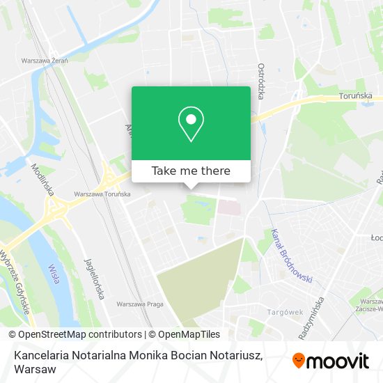 Kancelaria Notarialna Monika Bocian Notariusz map