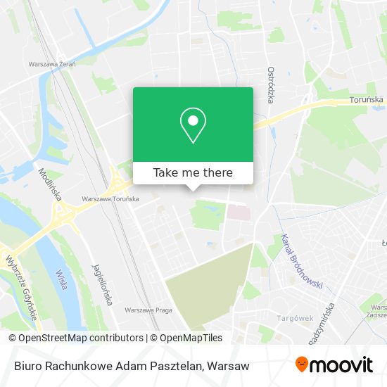 Biuro Rachunkowe Adam Pasztelan map