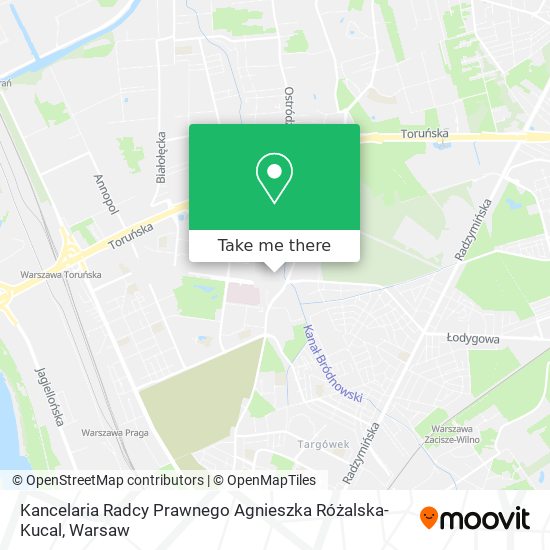 Kancelaria Radcy Prawnego Agnieszka Różalska-Kucal map