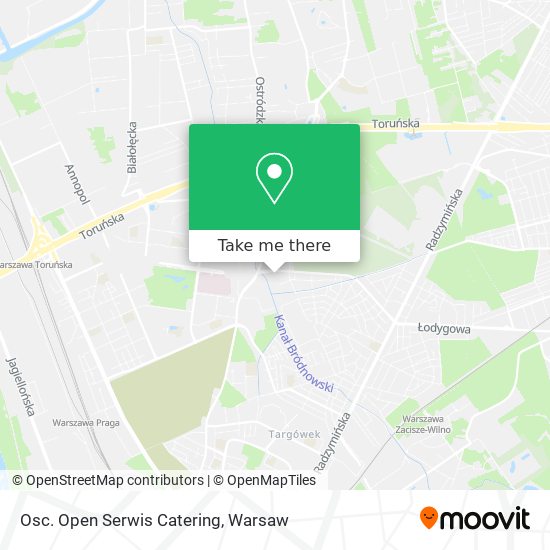 Osc. Open Serwis Catering map