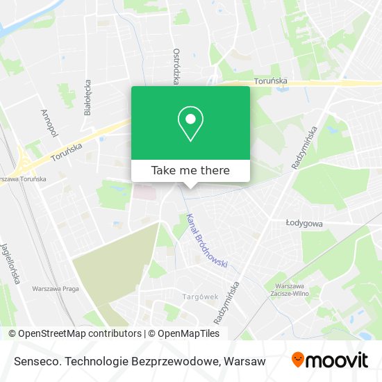 Senseco. Technologie Bezprzewodowe map