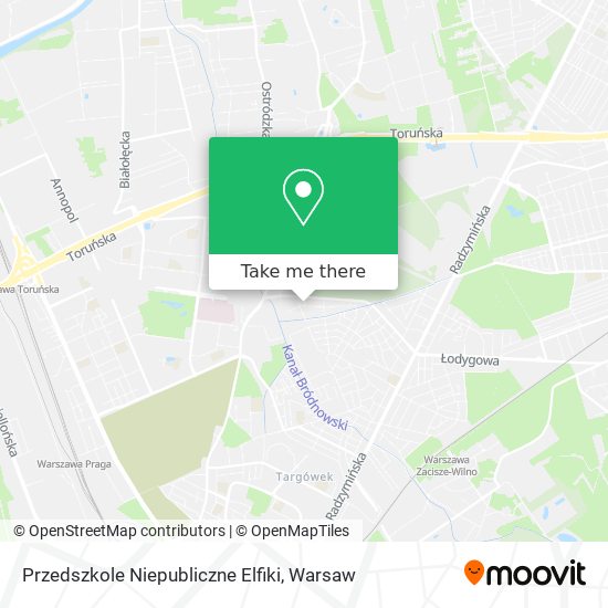 Przedszkole Niepubliczne Elfiki map