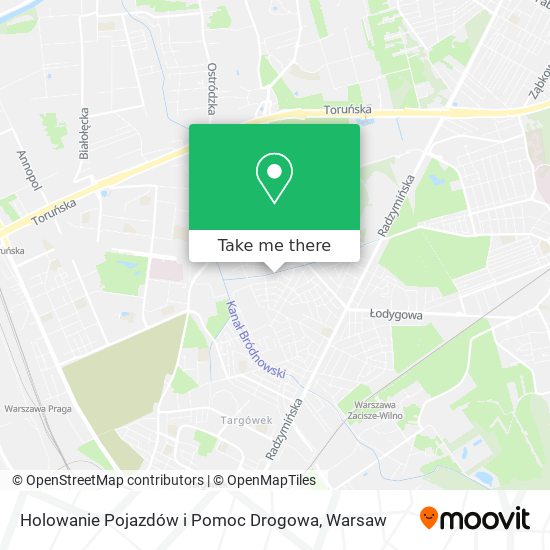 Holowanie Pojazdów i Pomoc Drogowa map