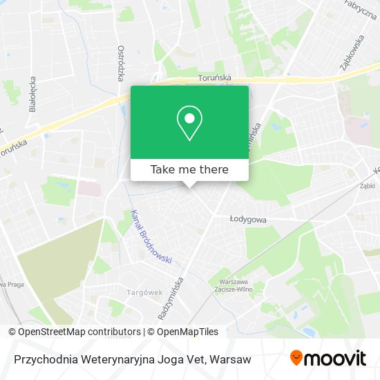 Przychodnia Weterynaryjna Joga Vet map