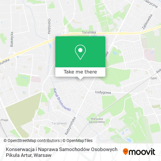 Konserwacja i Naprawa Samochodów Osobowych Pikuła Artur map