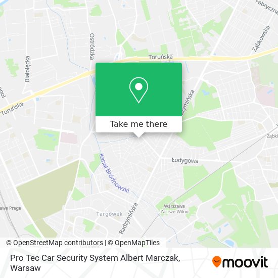 Pro Tec Car Security System Albert Marczak map