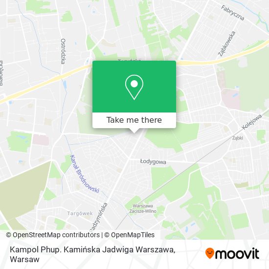 Kampol Phup. Kamińska Jadwiga Warszawa map