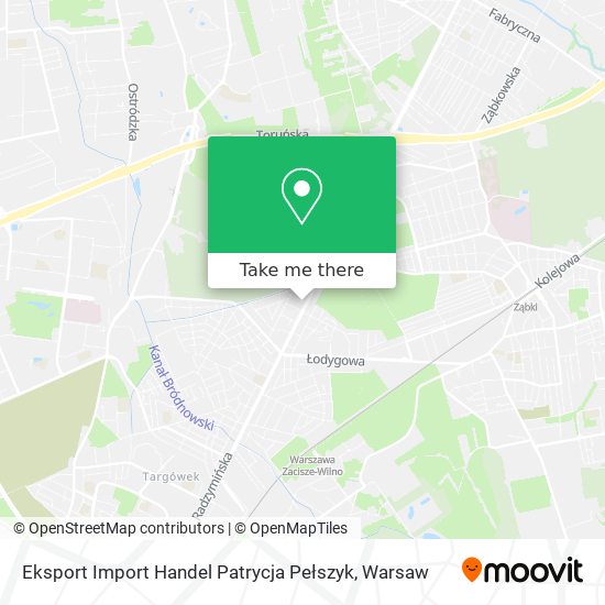 Eksport Import Handel Patrycja Pełszyk map