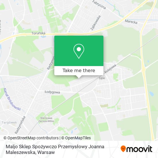 Maljo Sklep Spożywczo Przemysłowy Joanna Maleszewska map