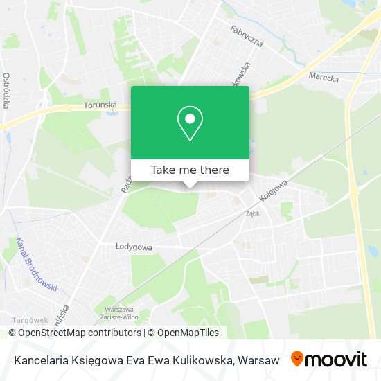 Kancelaria Księgowa Eva Ewa Kulikowska map