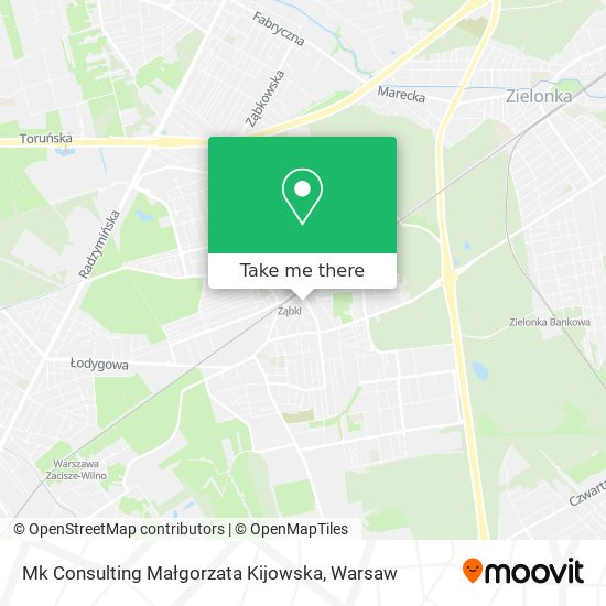 Mk Consulting Małgorzata Kijowska map