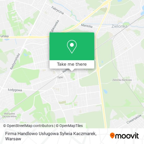 Firma Handlowo Usługowa Sylwia Kaczmarek map