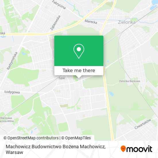 Machowicz Budownictwo Bożena Machowicz map