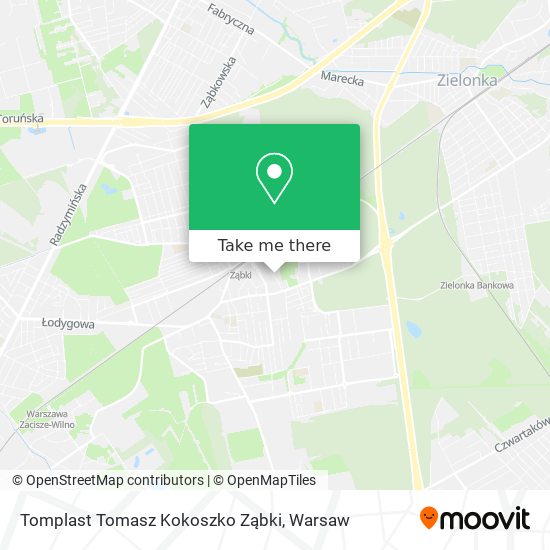 Карта Tomplast Tomasz Kokoszko Ząbki