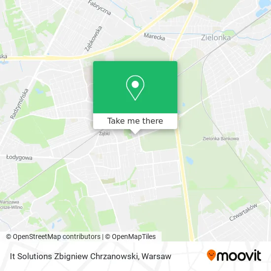 Карта It Solutions Zbigniew Chrzanowski