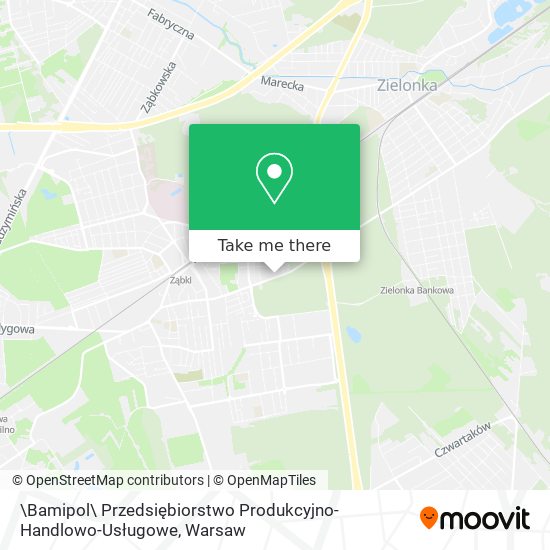 \Bamipol\ Przedsiębiorstwo Produkcyjno-Handlowo-Usługowe map