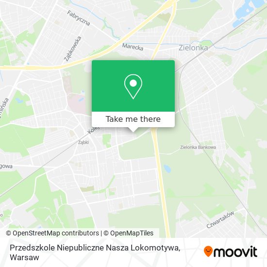 Przedszkole Niepubliczne Nasza Lokomotywa map