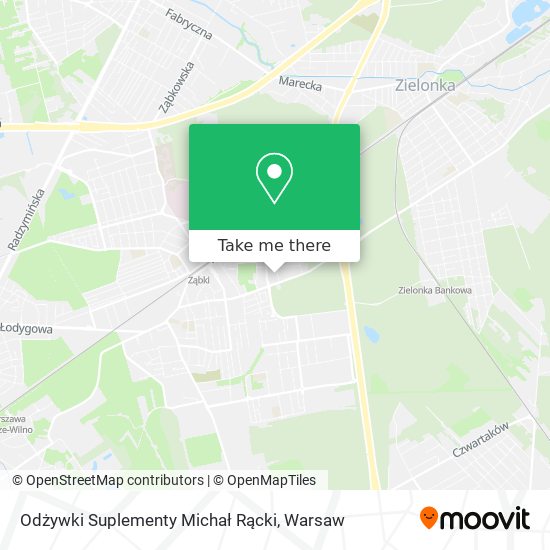 Odżywki Suplementy Michał Rącki map