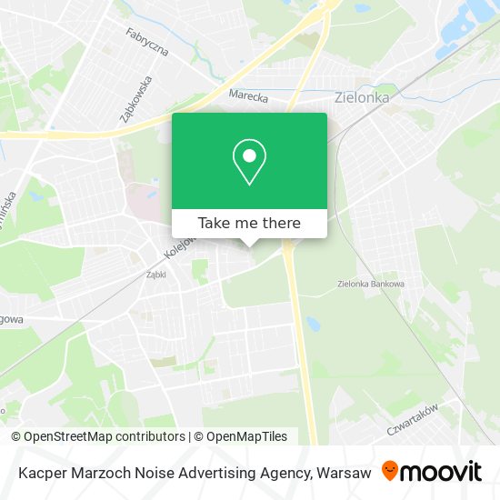 Kacper Marzoch Noise Advertising Agency map