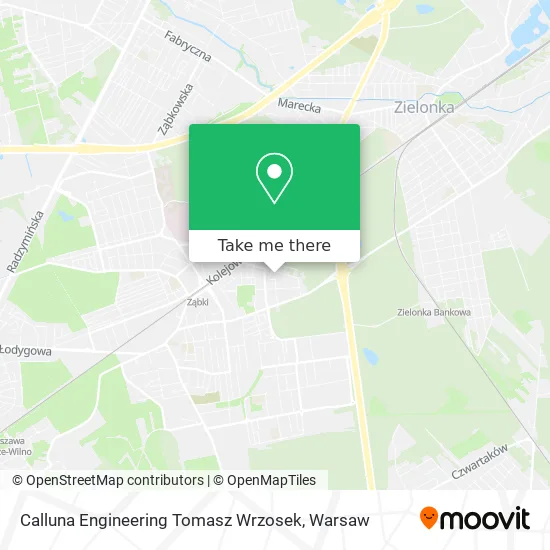 Карта Calluna Engineering Tomasz Wrzosek