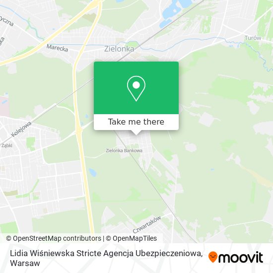 Lidia Wiśniewska Stricte Agencja Ubezpieczeniowa map