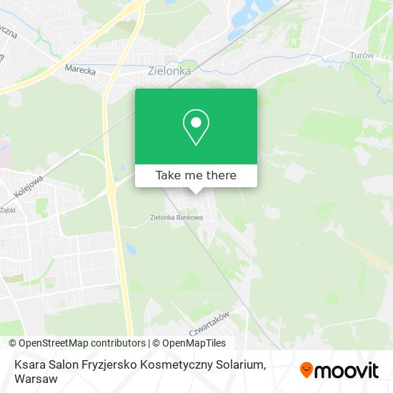 Ksara Salon Fryzjersko Kosmetyczny Solarium map