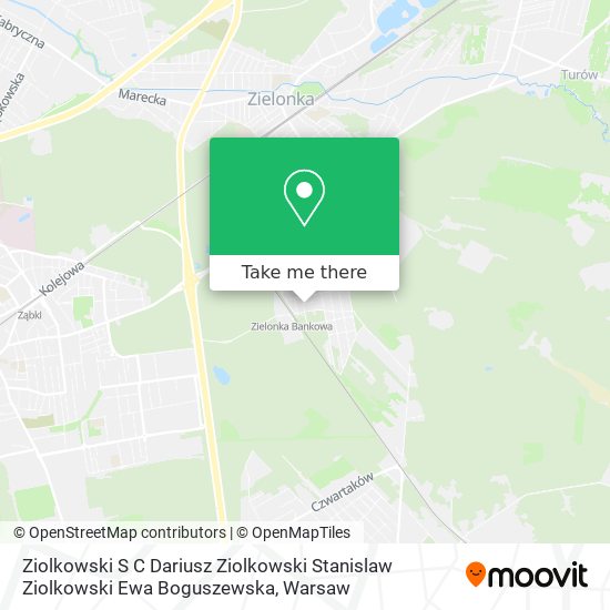 Ziolkowski S C Dariusz Ziolkowski Stanislaw Ziolkowski Ewa Boguszewska map