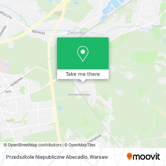 Przedszkole Niepubliczne Abecadlo map