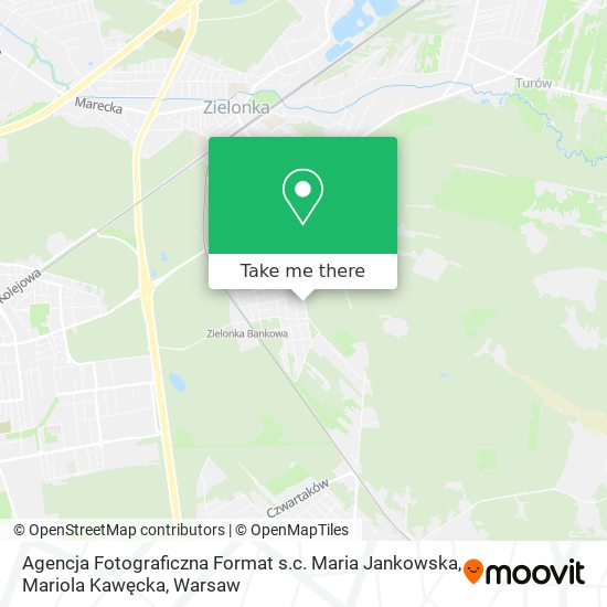 Agencja Fotograficzna Format s.c. Maria Jankowska, Mariola Kawęcka map