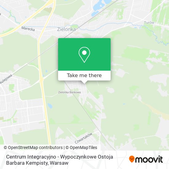 Centrum Integracyjno - Wypoczynkowe Ostoja Barbara Kempisty map