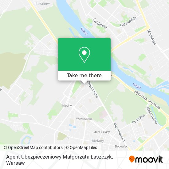 Agent Ubezpieczeniowy Małgorzata Łaszczyk map