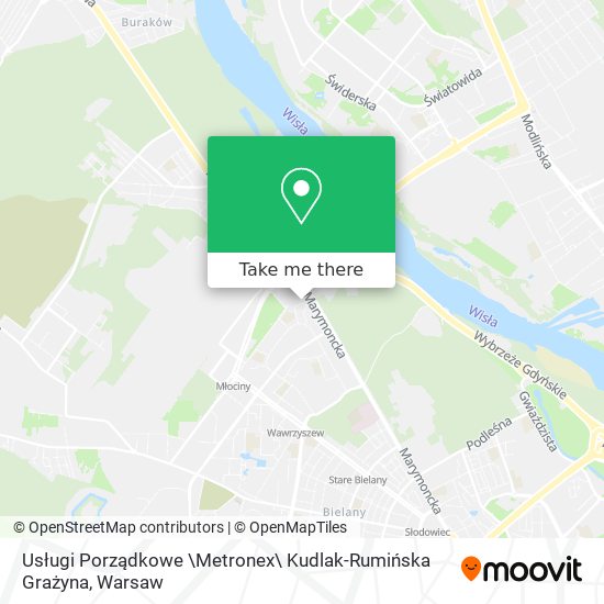 Usługi Porządkowe \Metronex\ Kudlak-Rumińska Grażyna map