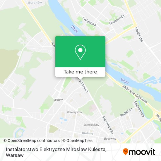 Instalatorstwo Elektryczne Mirosław Kulesza map