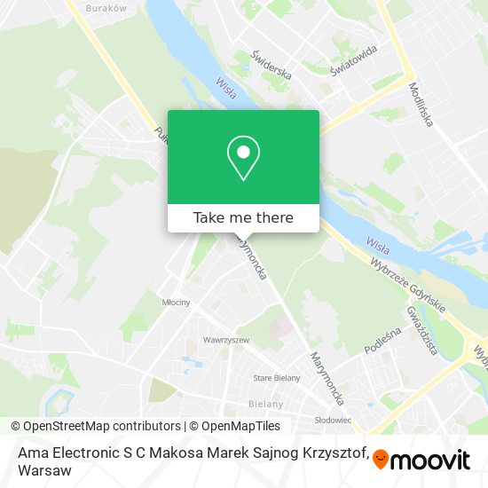 Ama Electronic S C Makosa Marek Sajnog Krzysztof map