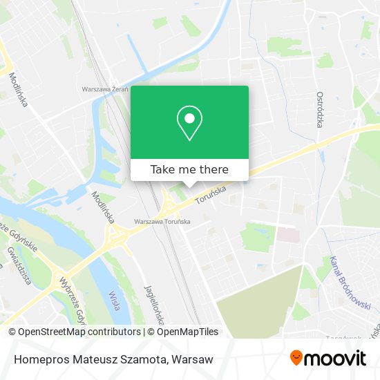 Homepros Mateusz Szamota map