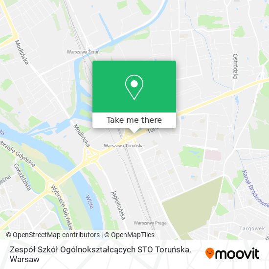 Zespół Szkół Ogólnokształcących STO Toruńska map