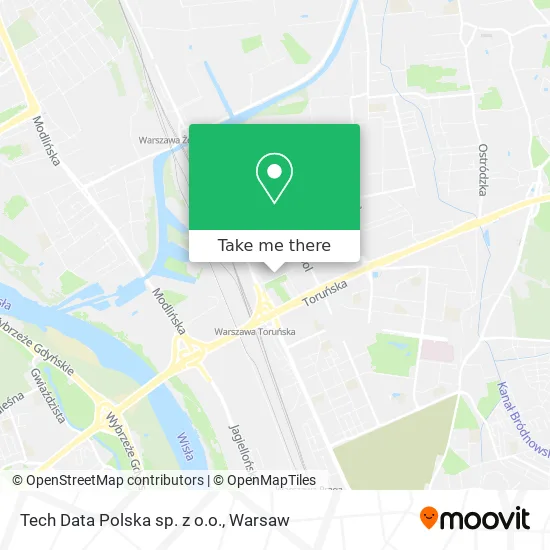 Карта Tech Data Polska sp. z o.o.