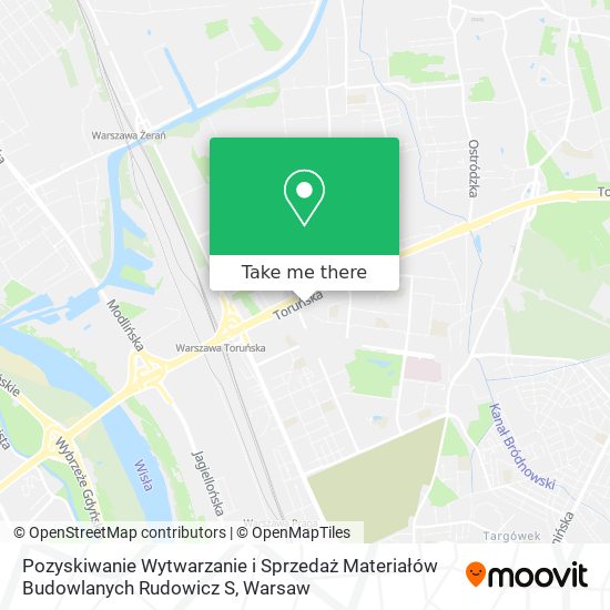 Pozyskiwanie Wytwarzanie i Sprzedaż Materiałów Budowlanych Rudowicz S map