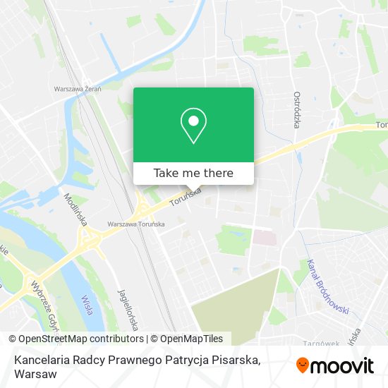 Kancelaria Radcy Prawnego Patrycja Pisarska map