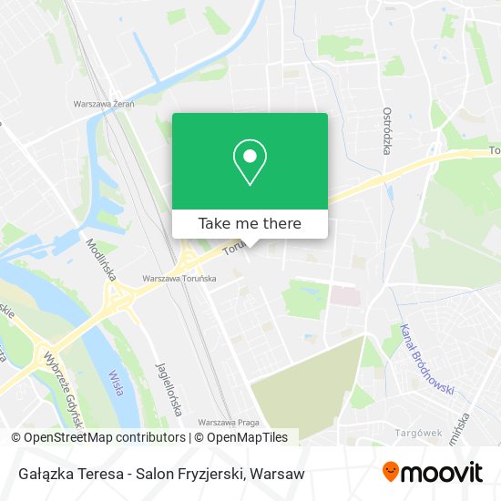 Gałązka Teresa - Salon Fryzjerski map